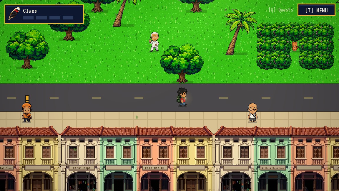 Main Bazaar shophouses in the game